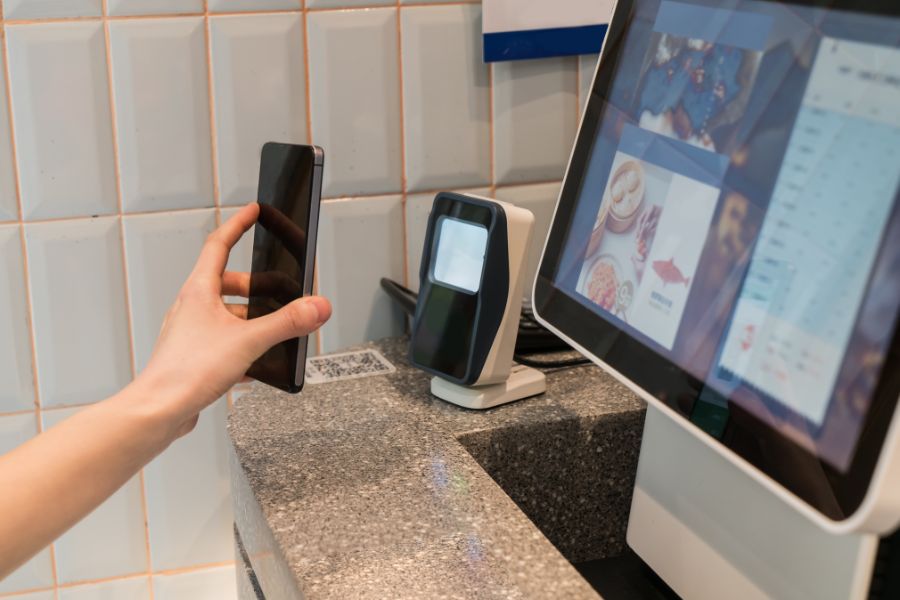 System POS ODL w nowoczesnej kasie samoobsługowej